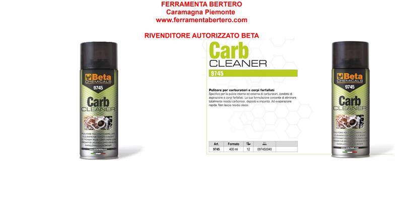 BETA 9745 PULITORE PER CARBURATORE E CORPI FARFALLATI 